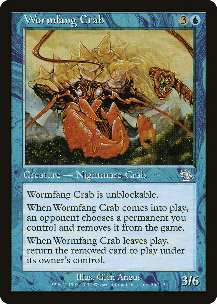 Wormfang Crab [JUD-56]