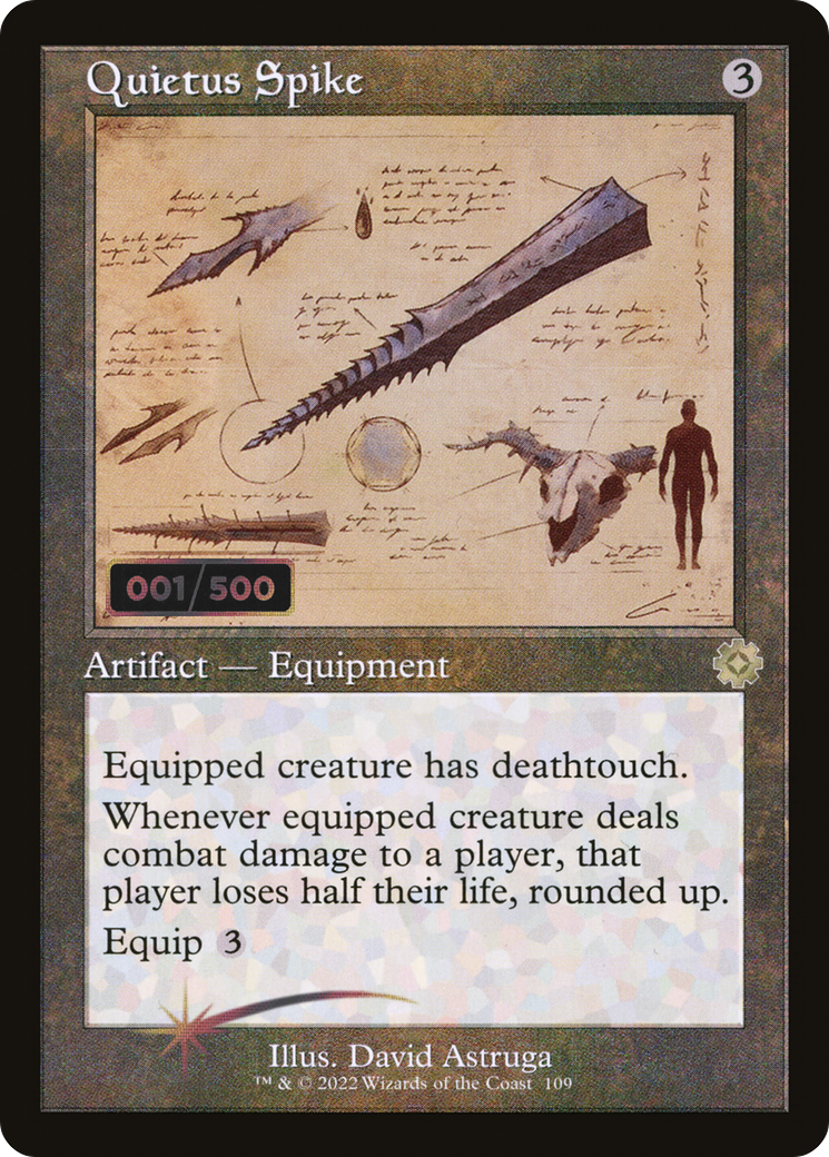 Quietus Spike - Serialized [BRR-109z]