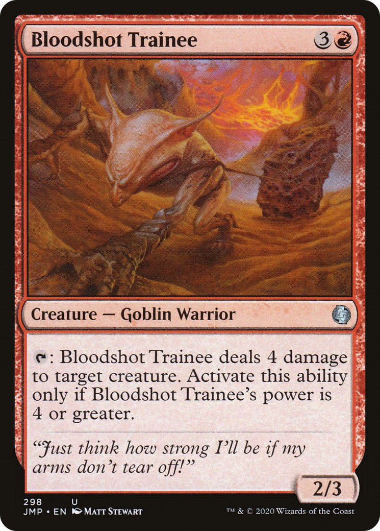 Bloodshot Trainee [JMP-298]