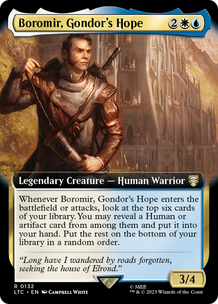 Boromir, Gondor's Hope - Extended Art [LTC-132]
