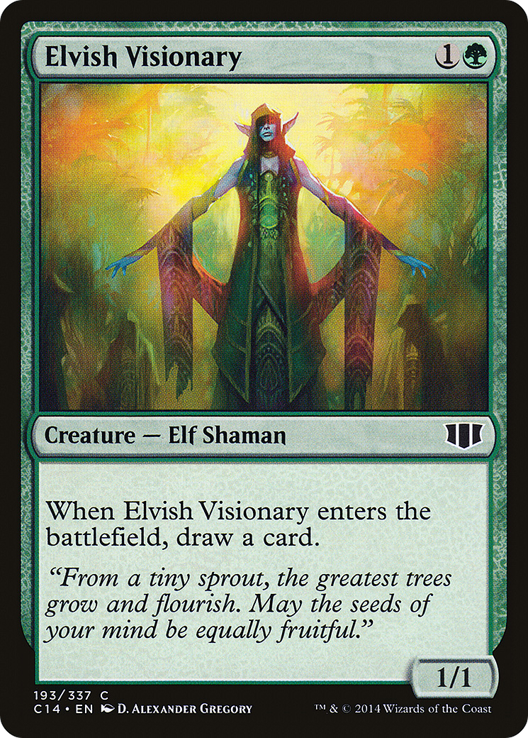 Elvish Visionary [C14-193]