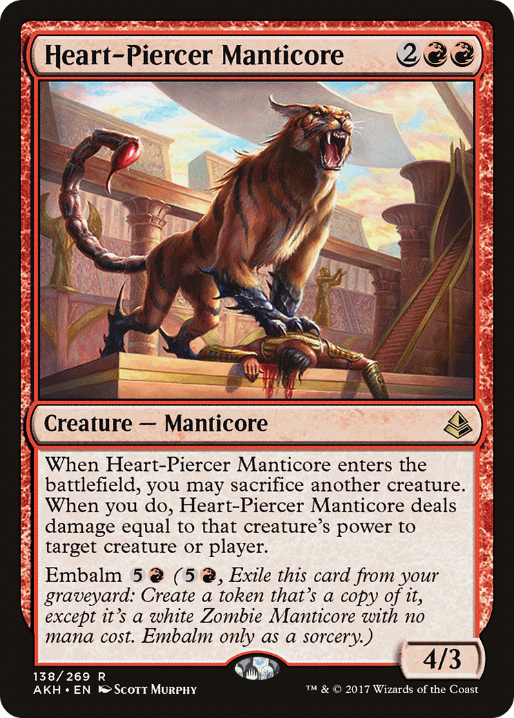Heart-Piercer Manticore [AKH-138]