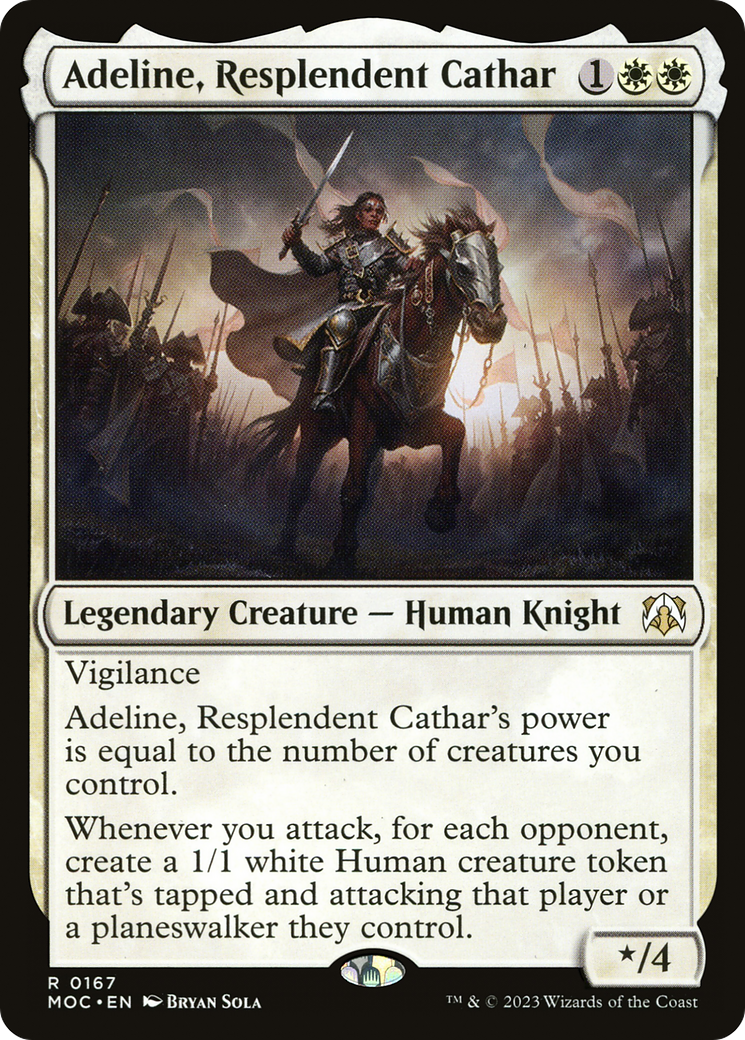 Adeline, Resplendent Cathar [MOC-167]