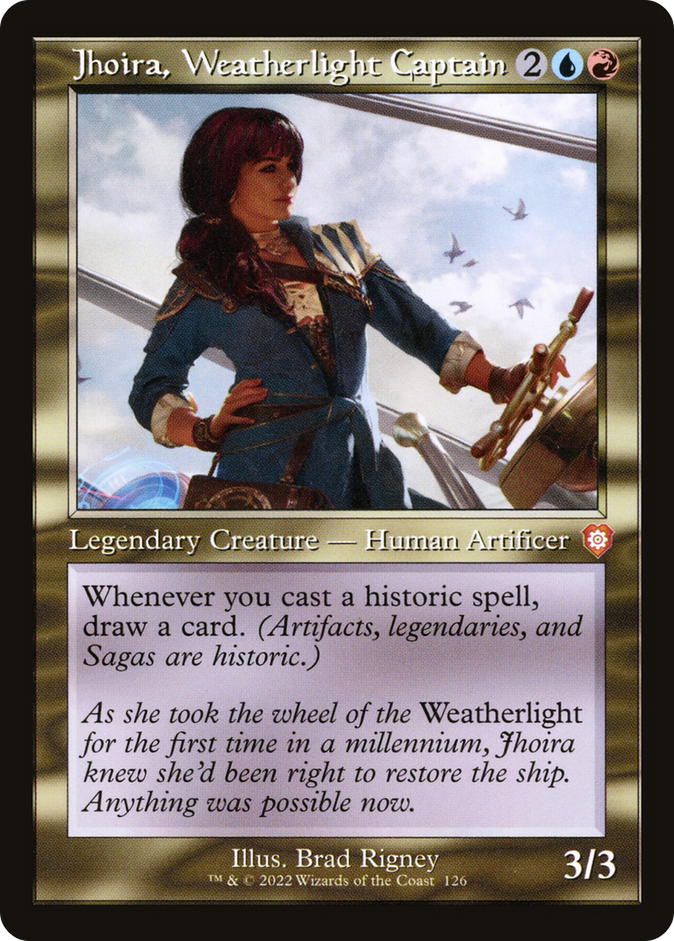 Jhoira, Weatherlight Captain [BRC-126]