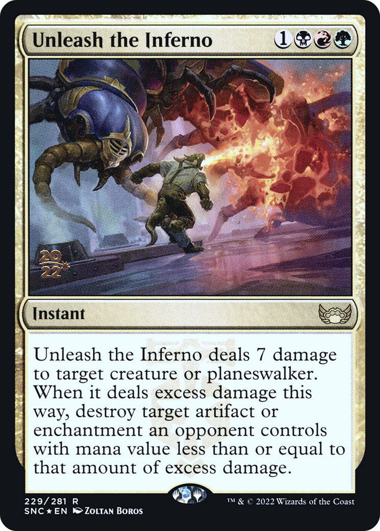 Unleash the Inferno - Prerelease Promo [PSNC-229s]
