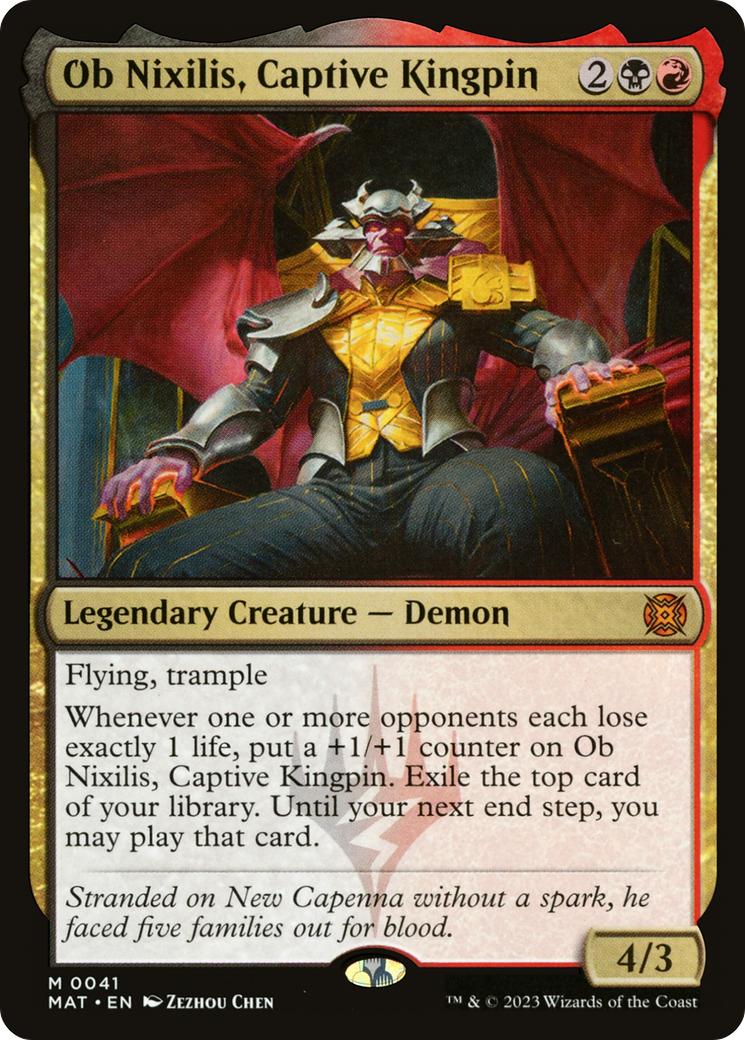 Ob Nixilis, Captive Kingpin [MAT-41]