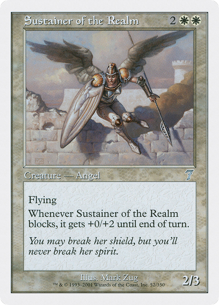 Sustainer of the Realm [7ED-52]