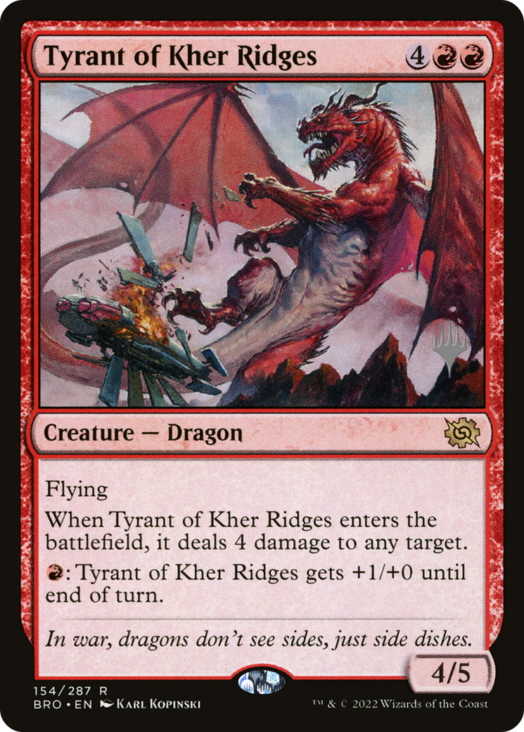 Tyrant of Kher Ridges - Promo Pack [PBRO-154p]