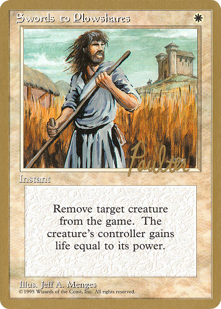 Swords to Plowshares [PTC-pp52]