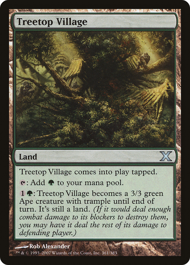 Treetop Village [10E-361]