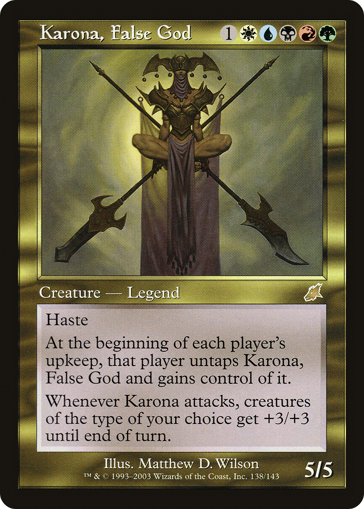 Karona, False God [SCG-138]