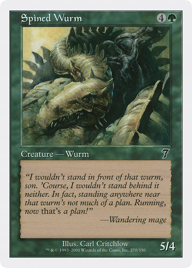 Spined Wurm [7ED-270]
