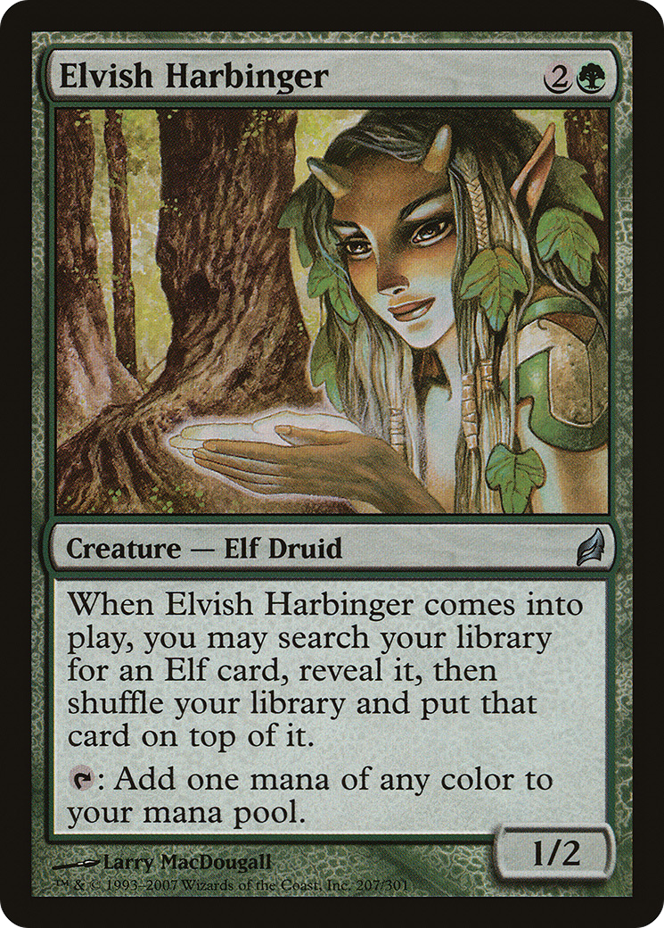 Elvish Harbinger [LRW-207]