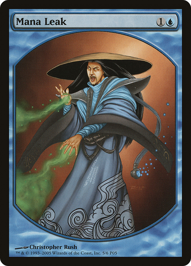 Mana Leak - Full Art - Promo [P05-5]