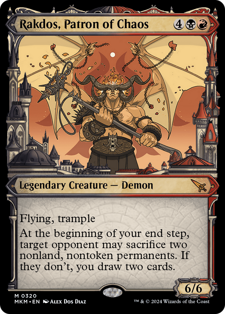 Rakdos, Patron of Chaos - Ravnica City Showcase [MKM-320]