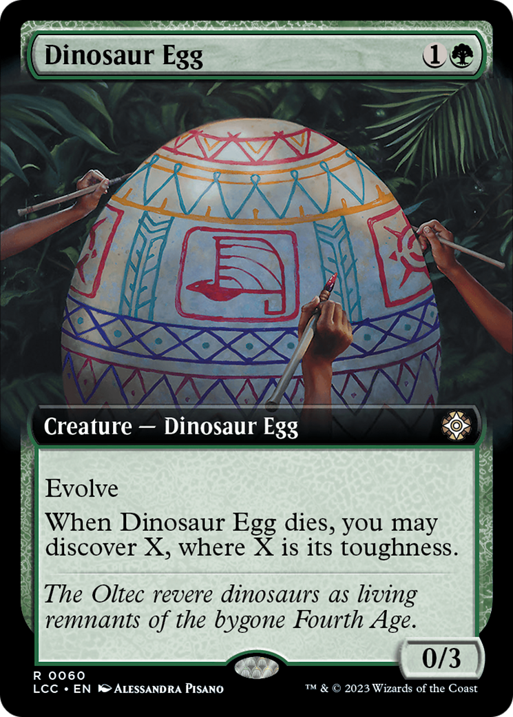 Dinosaur Egg - Extended Art [LCC-60]