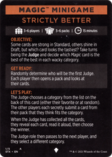 Strictly Better // Strictly Better (cont'd) [MSTX-1]