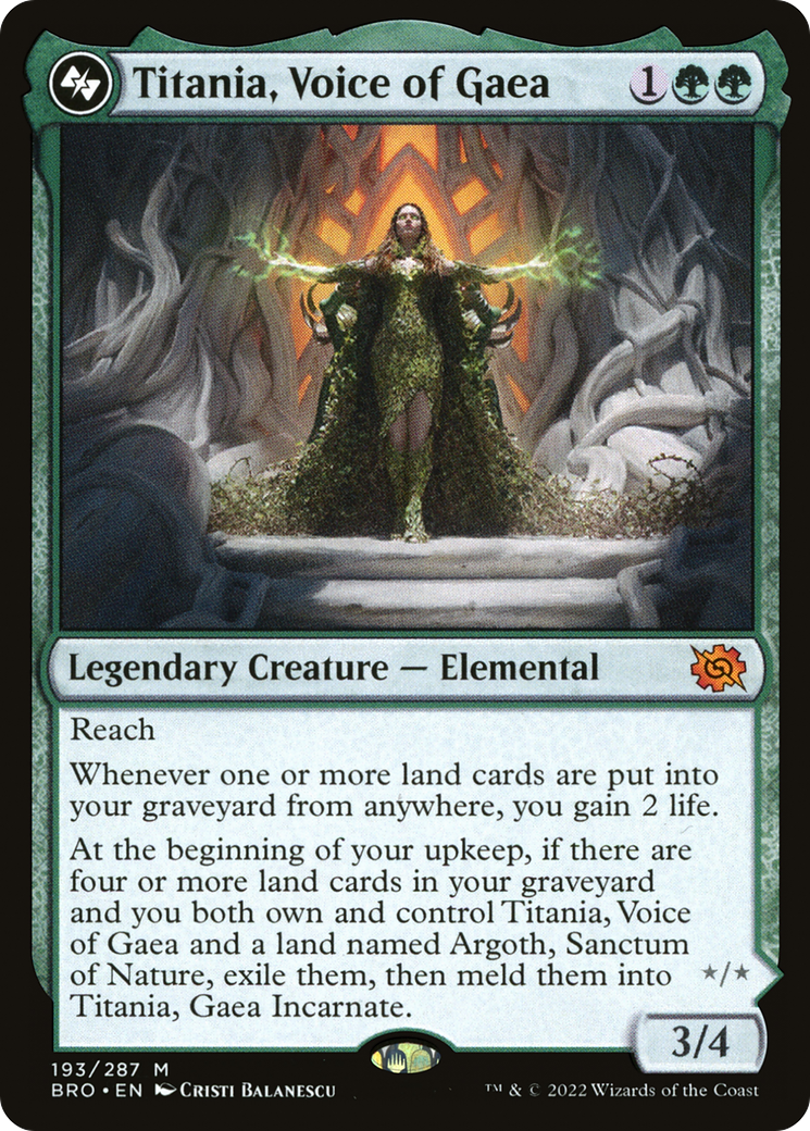Titania, Voice of Gaea [BRO-193]
