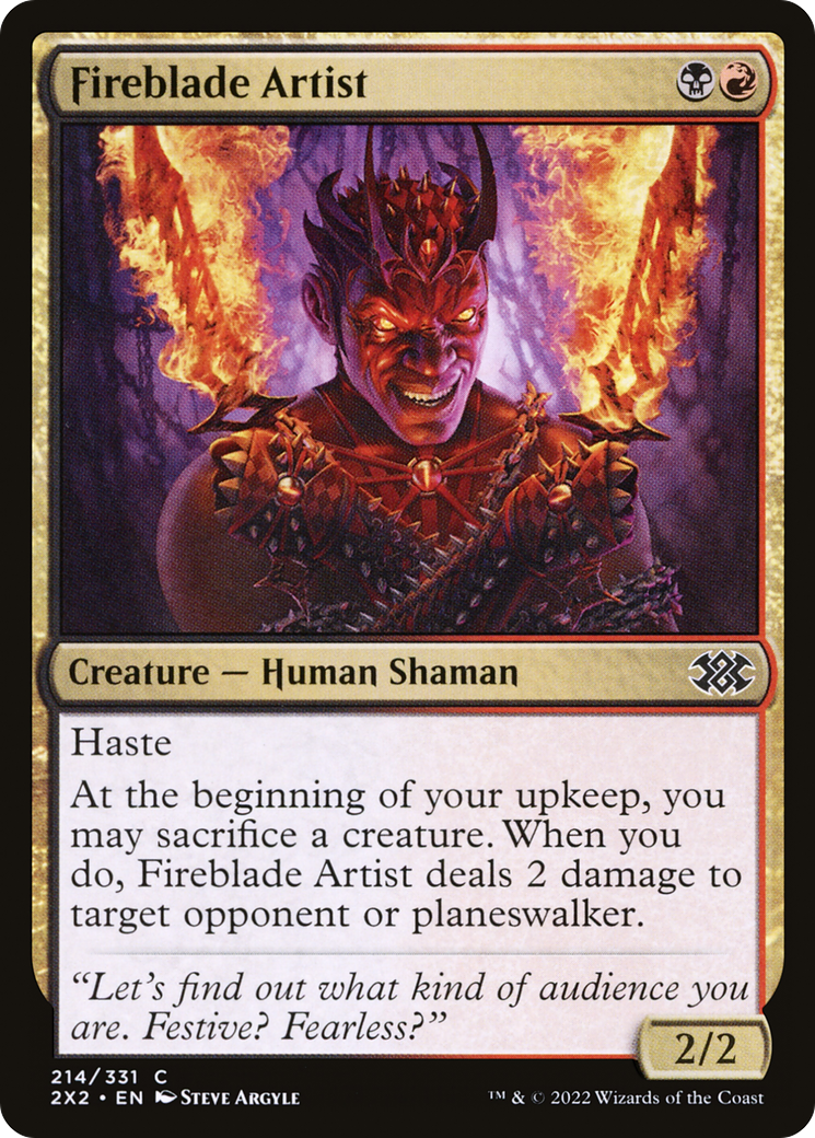 Fireblade Artist [2X2-214]