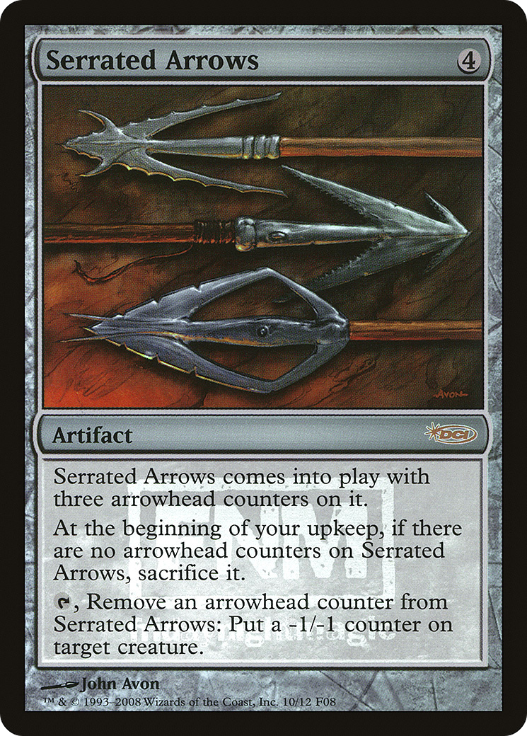Serrated Arrows - Promo [F08-10]