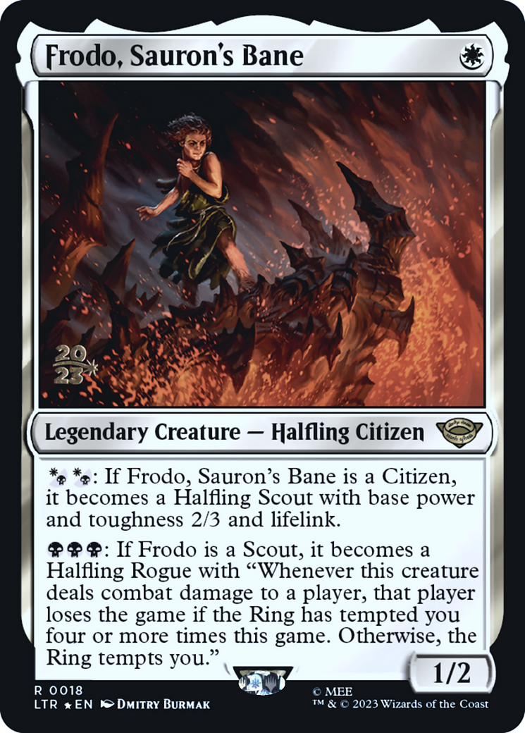 Frodo, Sauron's Bane - Prerelease Promo [PLTR-18s]
