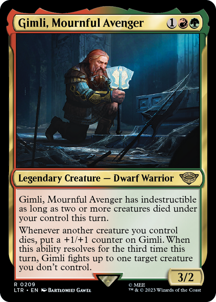 Gimli, Mournful Avenger [LTR-209]