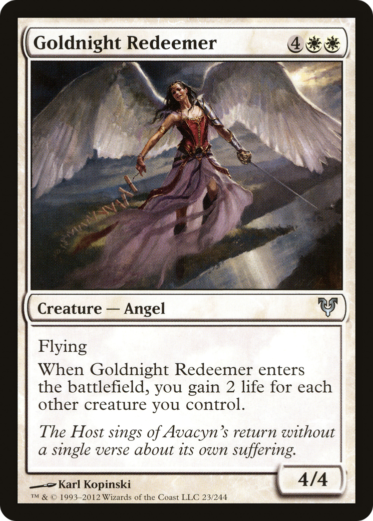 Goldnight Redeemer [AVR-23]
