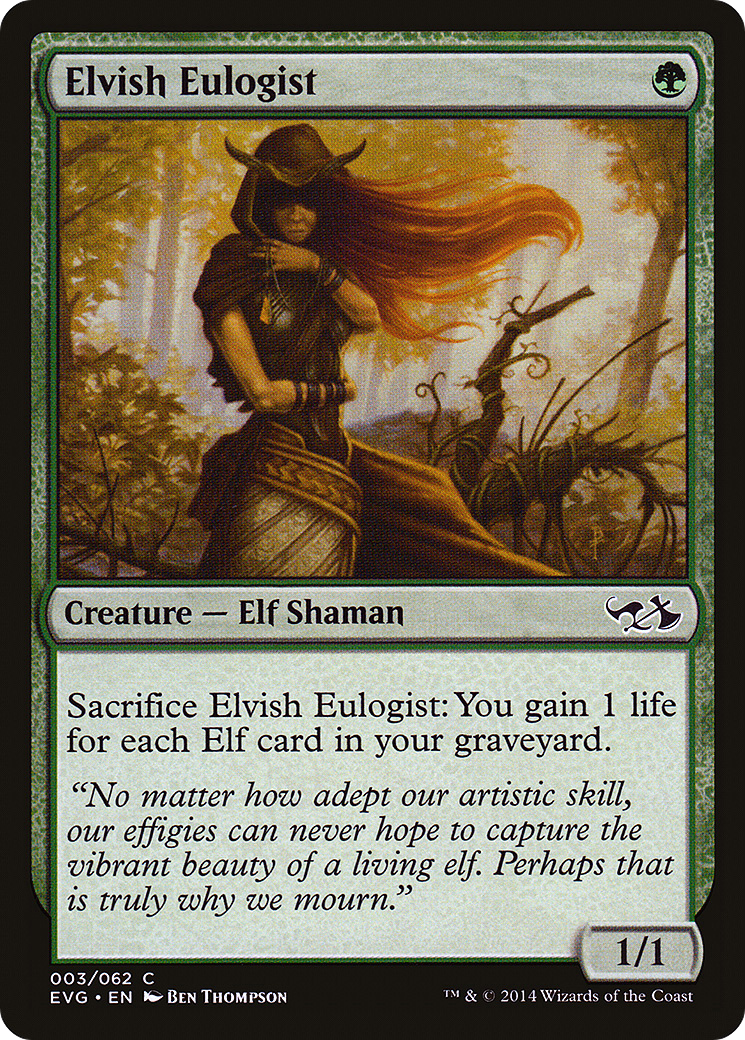 Elvish Eulogist [EVG-3]
