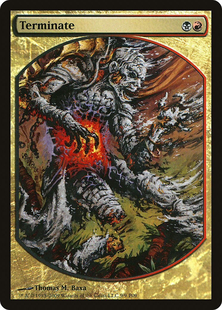 Terminate - Full Art - Promo [P09-9]