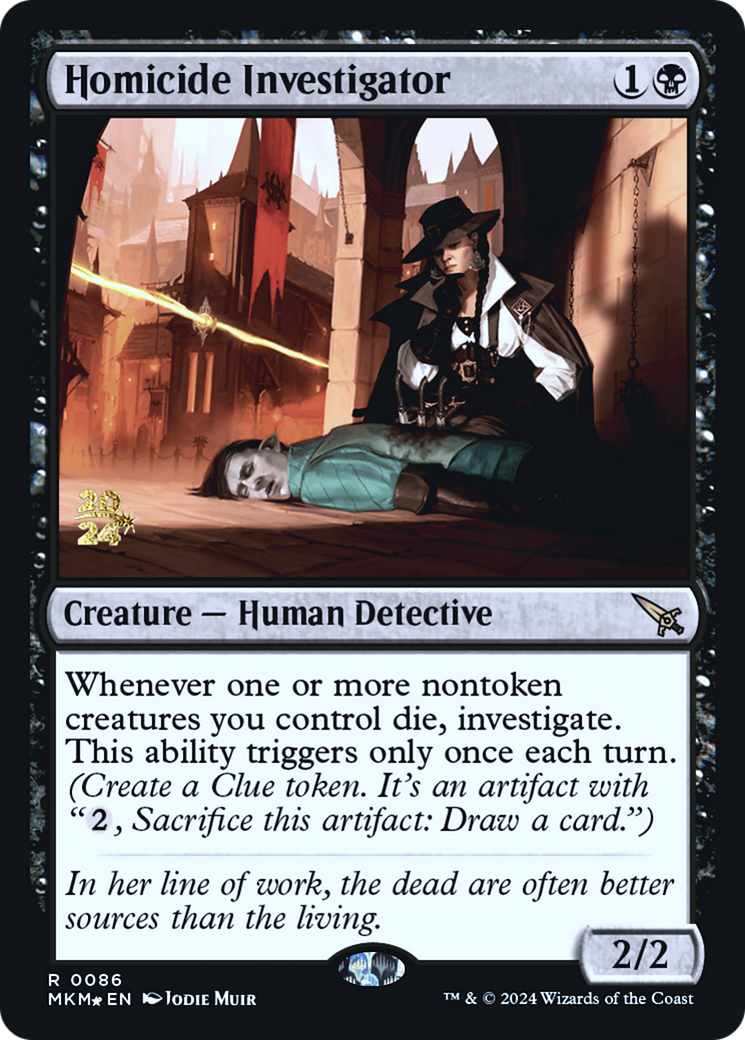 Homicide Investigator - Prerelease Promo [PMKM-86s]