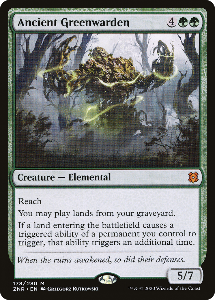 Ancient Greenwarden [ZNR-178]