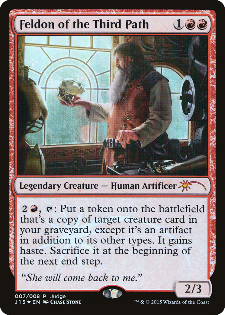 Feldon of the Third Path - Promo [J15-7]