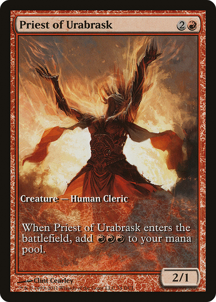 Priest of Urabrask - Full Art - Promo [PDCI-74]