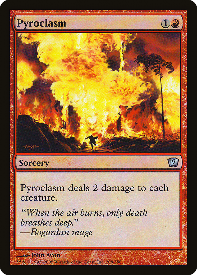 Pyroclasm [9ED-208★]