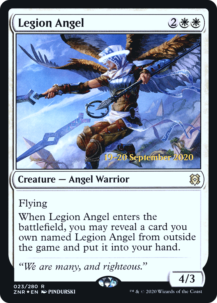 Legion Angel - Prerelease Promo [PZNR-23s]