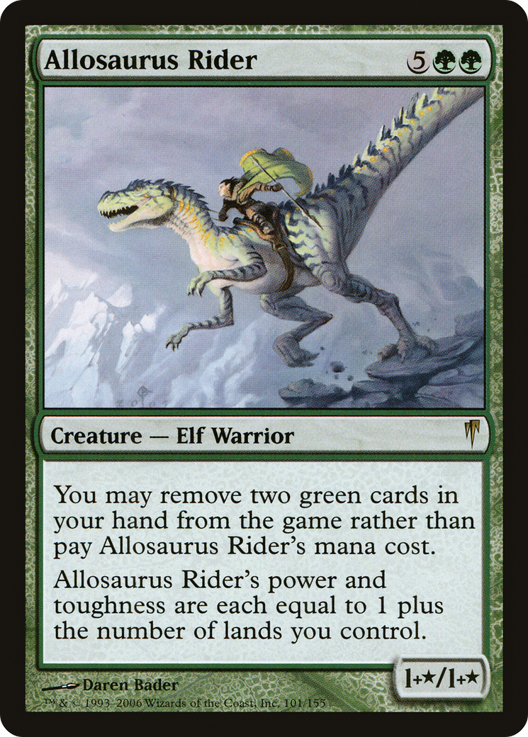 Allosaurus Rider [CSP-101]