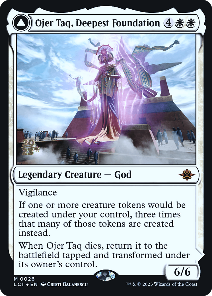 Ojer Taq, Deepest Foundation // Temple of Civilization - Prerelease Promo [PLCI-26s]