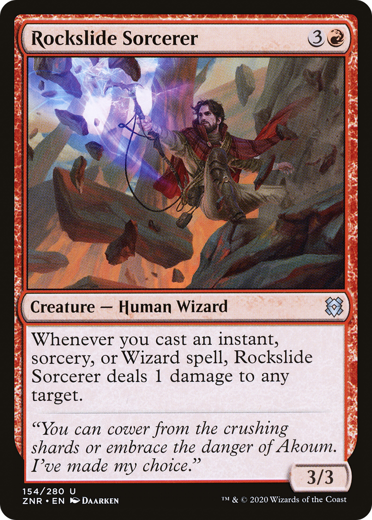 Rockslide Sorcerer [ZNR-154]
