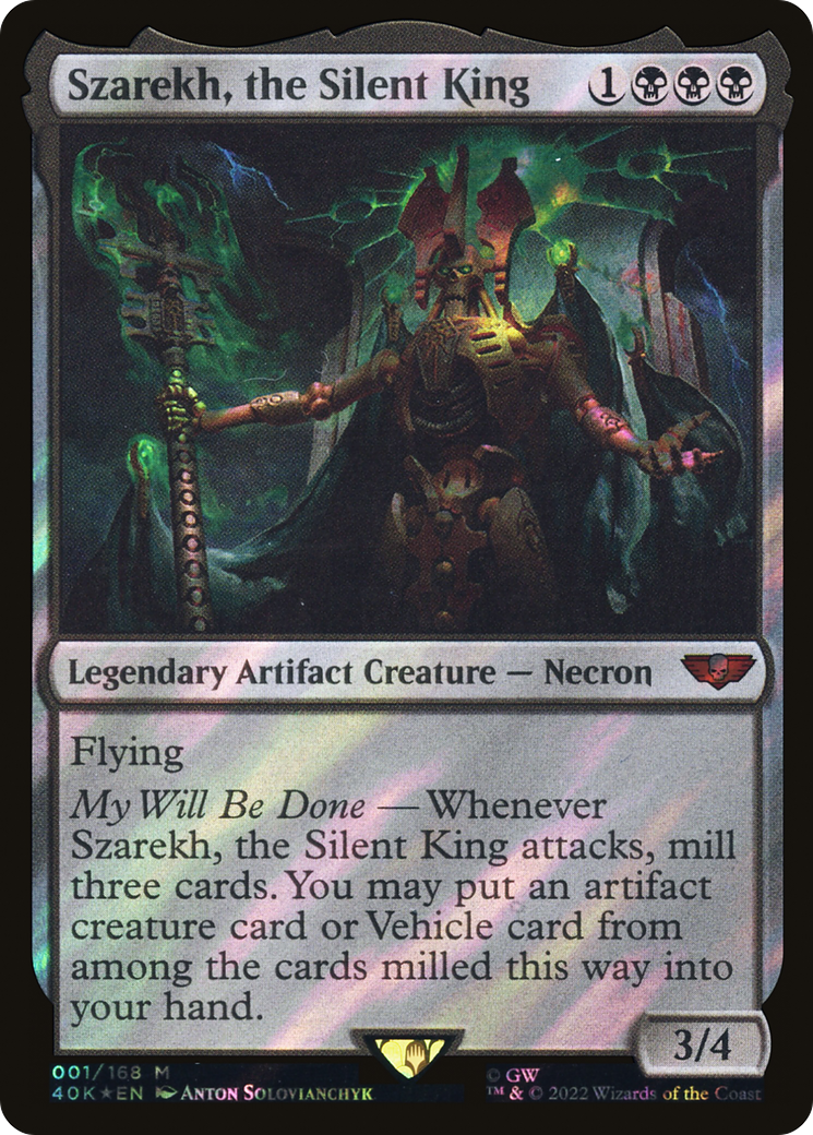 Szarekh, the Silent King - Surge Foil [40K-1]