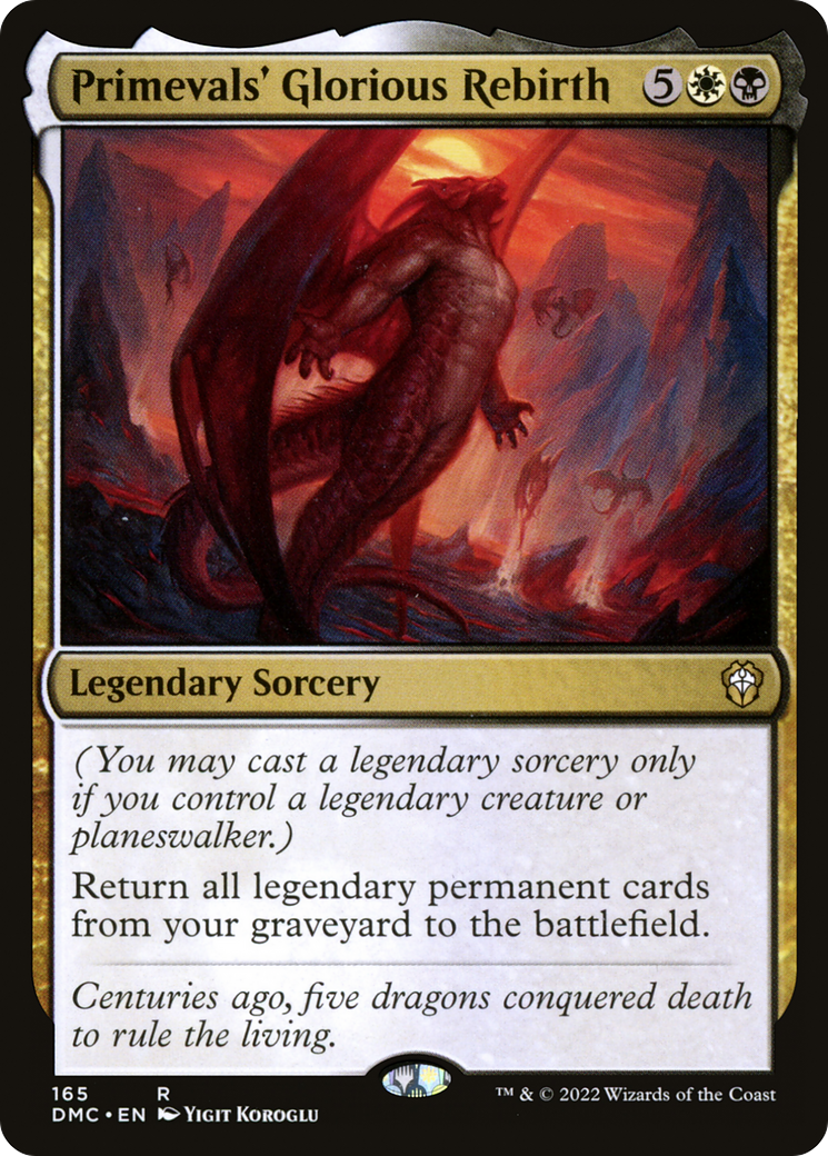 Primevals' Glorious Rebirth [DMC-165]