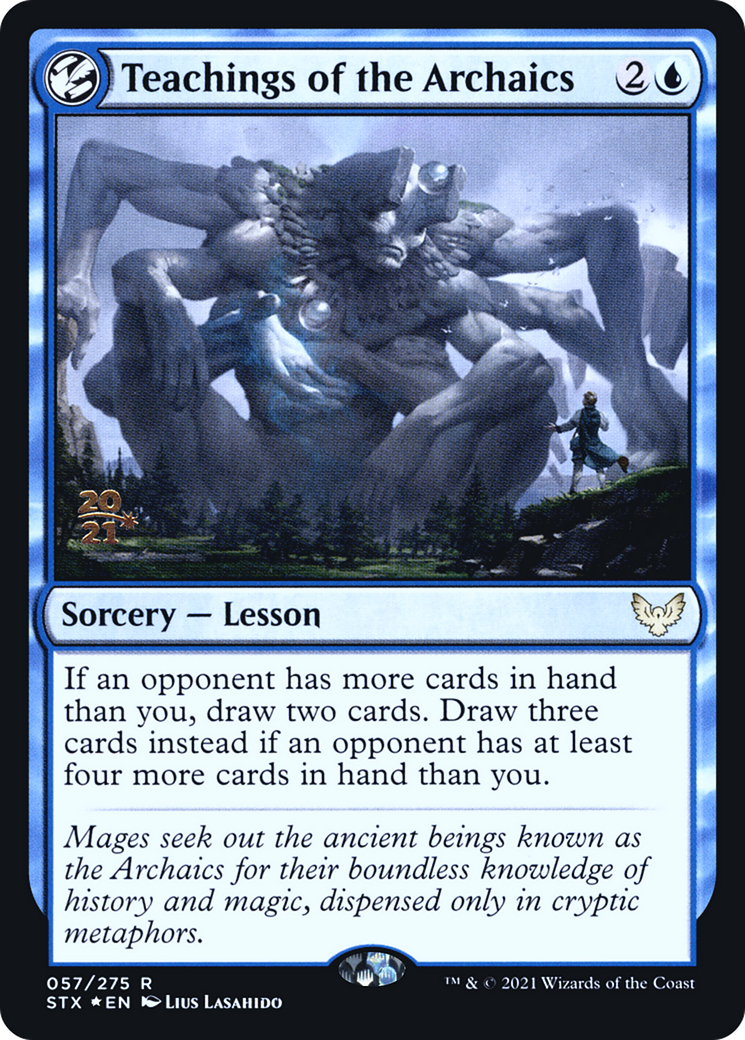 Teachings of the Archaics - Prerelease Promo [PSTX-57s]