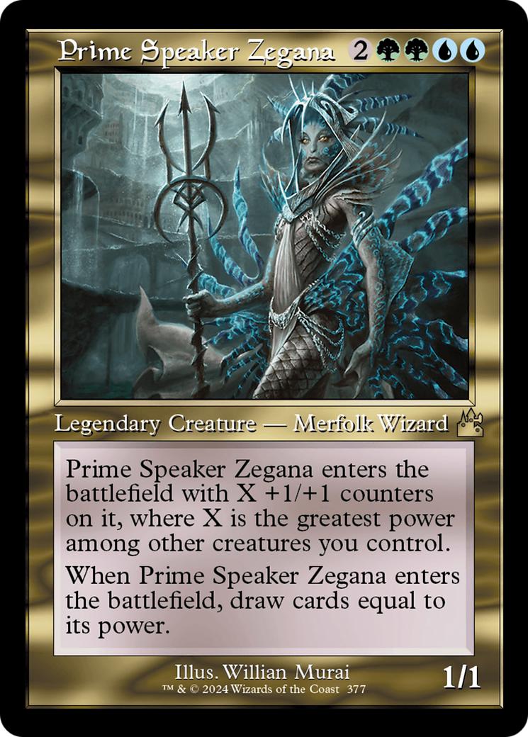 Prime Speaker Zegana [RVR-377]
