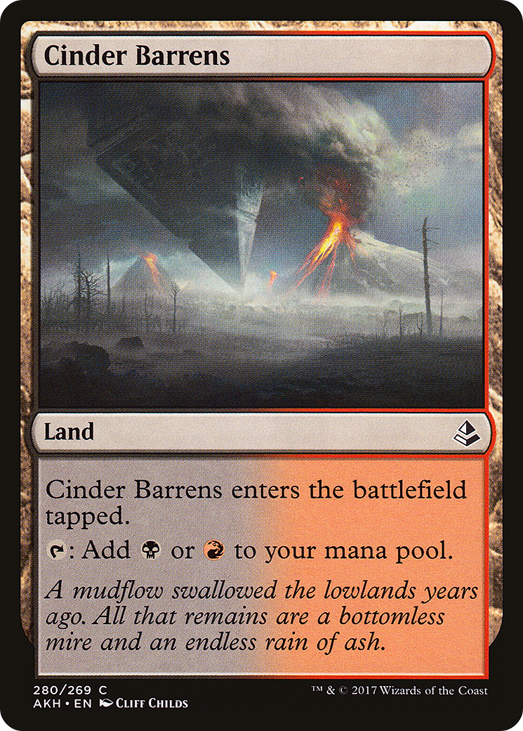 Cinder Barrens [AKH-280]