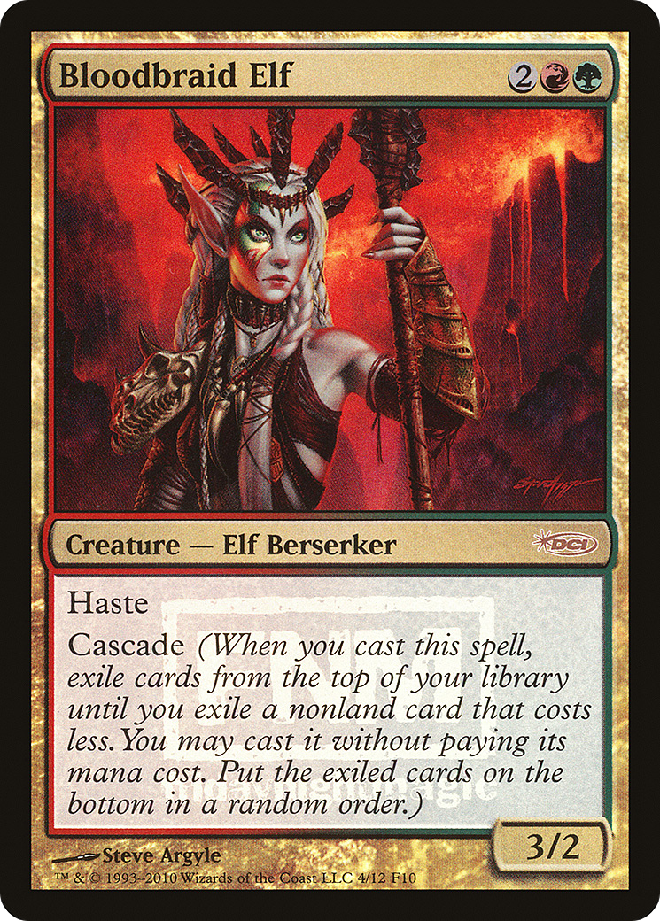 Bloodbraid Elf - Promo [F10-4]
