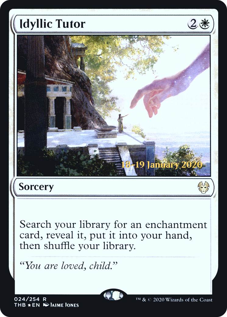 Idyllic Tutor - Prerelease Promo [PTHB-24s]