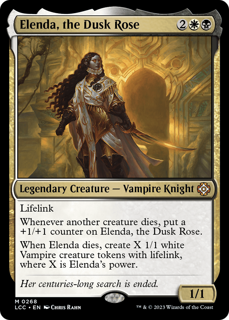 Elenda, the Dusk Rose [LCC-268]