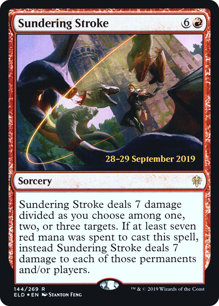 Sundering Stroke - Prerelease Promo [PELD-144s]
