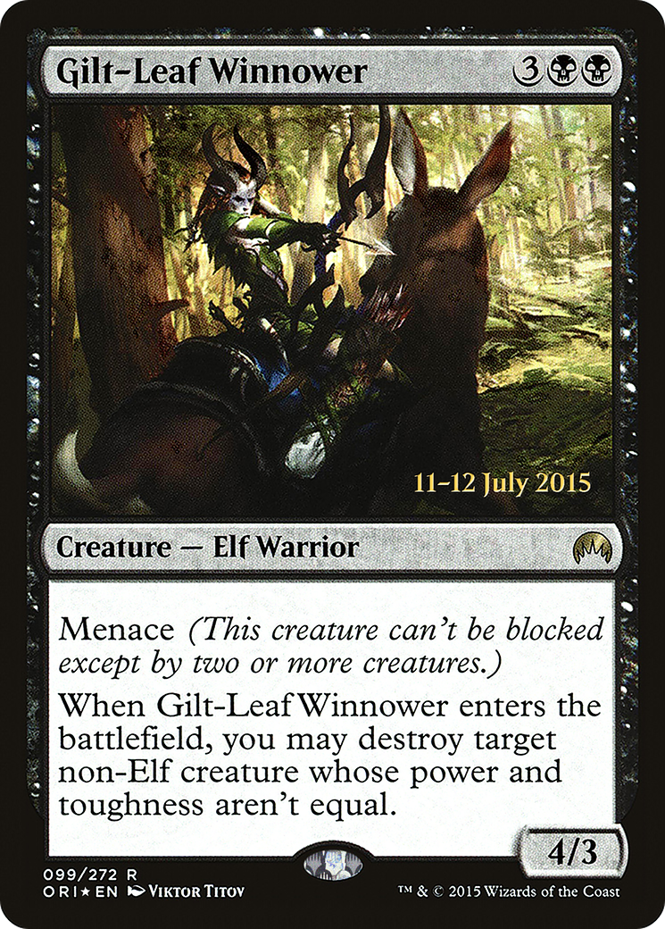 Gilt-Leaf Winnower - Prerelease Promo [PORI-99s]