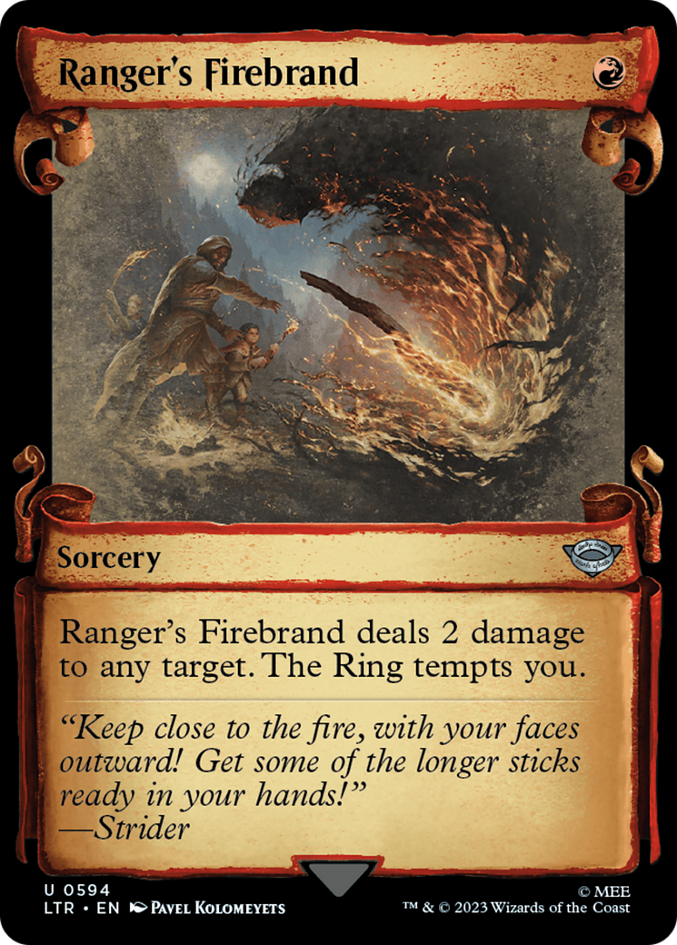 Ranger's Firebrand - Scroll Showcase [LTR-594]
