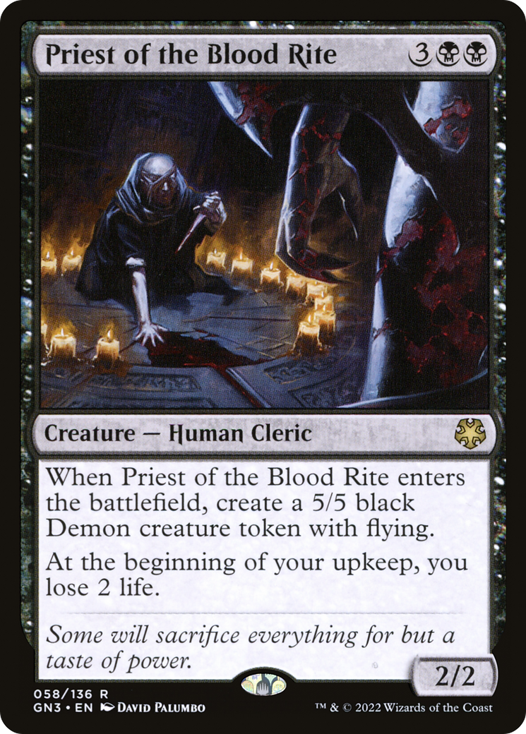 Priest of the Blood Rite [GN3-58]